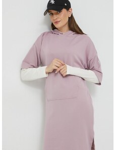Haljina Fila boja: ružičasta, midi, oversize