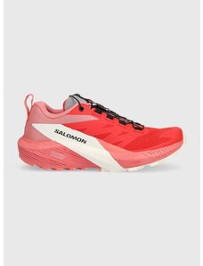 Cipele Salomon Sense Ride 5 za žene, boja: ružičasta