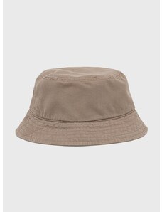 Pamučni šešir Abercrombie & Fitch boja: bež, pamučni
