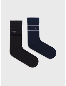Čarape Wrangler za muškarce, boja: tamno plava