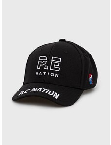 Kapa sa šiltom P.E Nation boja: crna, s aplikacijom