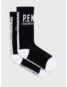 Čarape P.E Nation za žene, boja: crna