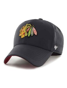 Kapa sa šiltom 47 brand Nhl Chicago Blackhawks boja: crna, s aplikacijom