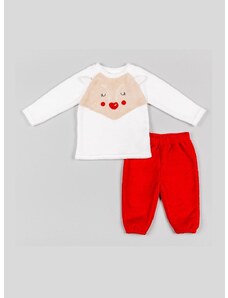 Dječja pidžama zippy boja: crvena, s tiskom
