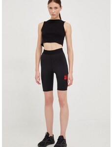 Kratke hlače za trening Puma X Vogue za žene, boja: crna, s tiskom, visoki struk, 535080-01