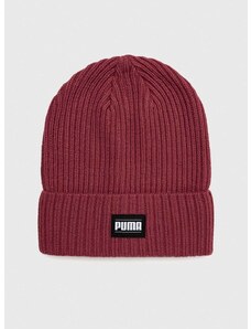 Kapa Puma boja: ljubičasta, od tanke pletenine