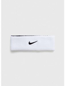 Traka za glavu Nike boja: bijela