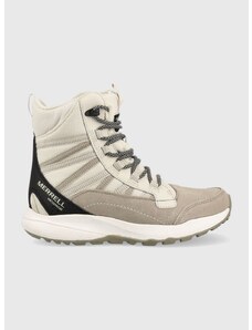 Čizme za snijeg Merrell boja: siva