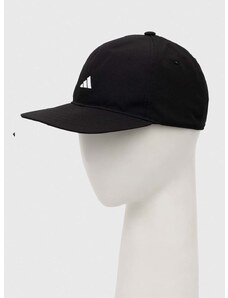 Kapa sa šiltom adidas Performance boja: crna, glatka