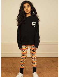 Dječji pamučni pulover Mini Rodini boja: crna