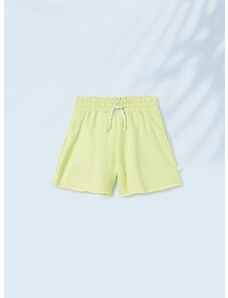 Dječje kratke hlače Mayoral boja: žuta, glatki materijal