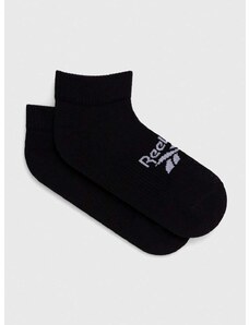 Čarape Reebok boja: crna
