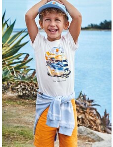 Dječje kratke hlače Mayoral boja: narančasta