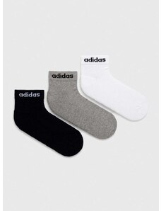 Čarape adidas 3-pack boja: crna IC1304