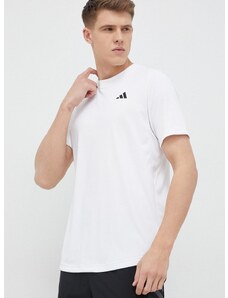 Majica kratkih rukava za trening adidas Performance Club boja: bijela, jednobojni model