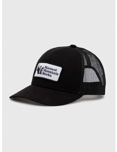 Kapa sa šiltom Marmot Retro Trucker boja: crna, s aplikacijom