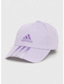 Kapa sa šiltom adidas boja: ljubičasta, s tiskom