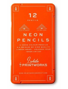 Set bojica u etuiju Printworks Neon 12-pack