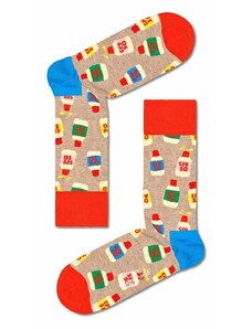 Čarape Happy Socks Light Brown boja: bež