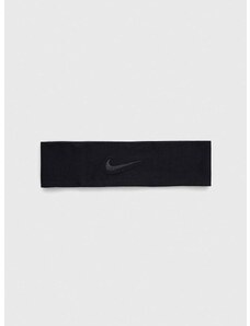 Traka za glavu Nike boja: crna