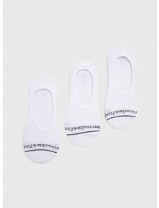 Čarape Abercrombie & Fitch 3-pack za muškarce, boja: bijela
