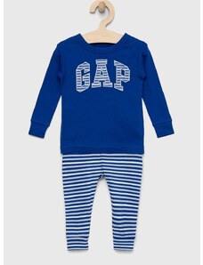 Dječja pamučna pidžama GAP s uzorkom