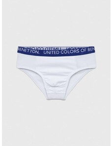 Dječje slip gaćice United Colors of Benetton 2-pack boja: bijela