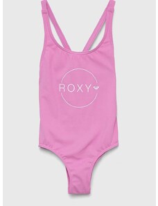 Dječji jednodijelni kupaći kostim Roxy boja: ružičasta