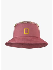 Dječji pamučni šešir Buff boja: ružičasta, pamučni