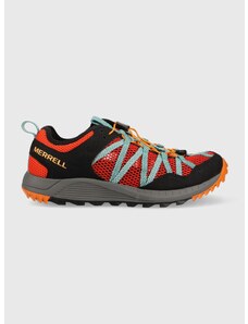 Cipele Merrell Wildwood Aerosport za muškarce, boja: narančasta