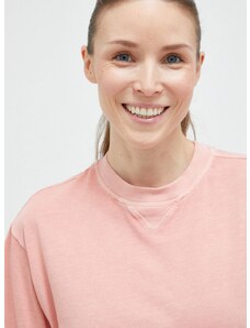 Pamučna majica Reebok Classic boja: ružičasta