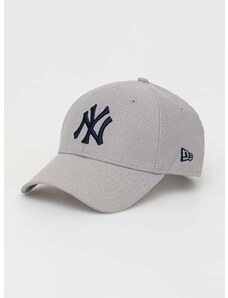 Kapa sa šiltom New Era boja: siva, s aplikacijom, NEW YORK YANKEES