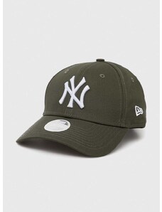 Kapa sa šiltom New Era boja: zelena, s aplikacijom, NEW YORK YANKEES