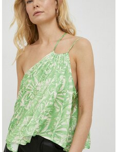 Bluza Herskind za žene, boja: zelena, s uzorkom