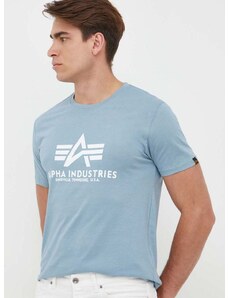 Pamučna majica Alpha Industries s tiskom