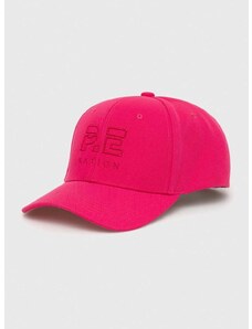 Kapa sa šiltom P.E Nation boja: ružičasta, s aplikacijom