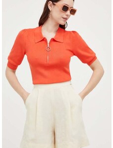 Pulover Morgan za žene, boja: narančasta, lagani