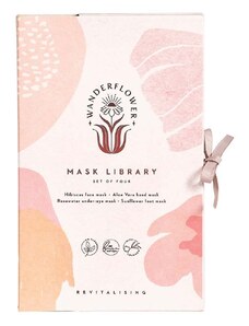 Set maski Wanderflower Sheet Mask Set 4-pack