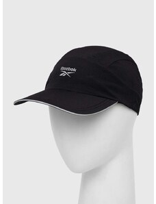 Kapa sa šiltom Reebok One Series boja: crna, s tiskom