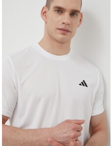 Majica kratkih rukava za trening adidas Performance Train Essentials boja: bijela, glatki model