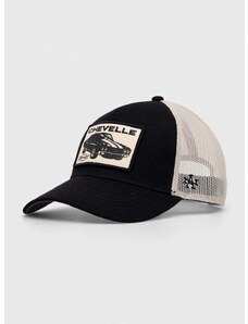 Kapa sa šiltom American Needle Chevelle boja: crna, s aplikacijom