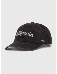 Pamučna kapa sa šiltom American Needle California boja: crna, s aplikacijom