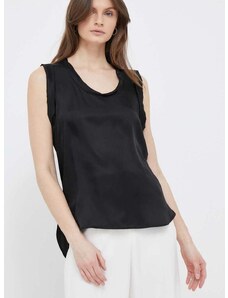 Bluza Sisley boja: crna