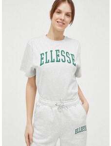 Pamučna majica Ellesse boja: siva, SGR17859-LIGHTGREY