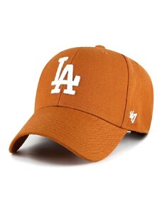 Kapa sa šiltom s dodatkom vune 47 brand MLB Los Angeles Dodgers boja: narančasta, s aplikacijom
