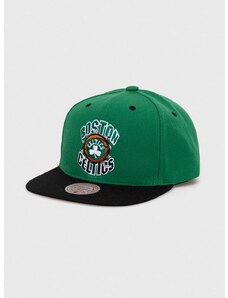 Kapa sa šiltom Mitchell&Ness Boson Celtics boja: zelena, s aplikacijom