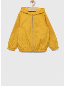 Dječja jakna United Colors of Benetton boja: žuta