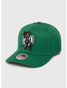 Kapa sa šiltom s dodatkom vune Mitchell&Ness Boson Celtics boja: zelena, s aplikacijom