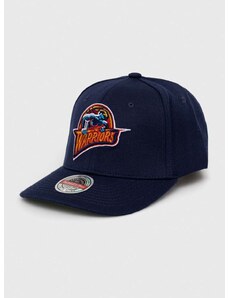 Kapa sa šiltom s dodatkom vune Mitchell&Ness Golden State Warriors boja: tamno plava, s aplikacijom