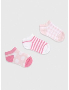 Dječje čarape United Colors of Benetton 3-pack boja: ružičasta